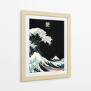 La gran ola (Ukiyo-e) - Puffy Design | Cuadro decorativo de Canvas Lab