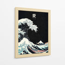 La gran ola (Ukiyo-e) - Puffy Design | Cuadro decorativo de Canvas Lab