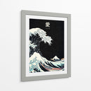 La gran ola (Ukiyo-e) - Puffy Design | Cuadro decorativo de Canvas Lab