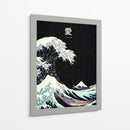 La gran ola (Ukiyo-e) - Puffy Design | Cuadro decorativo de Canvas Lab