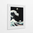 La gran ola (Ukiyo-e) - Puffy Design | Cuadro decorativo de Canvas Lab