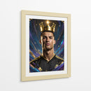 Cristiano Ronaldo - Puffy Design | Cuadro decorativo de Canvas Lab