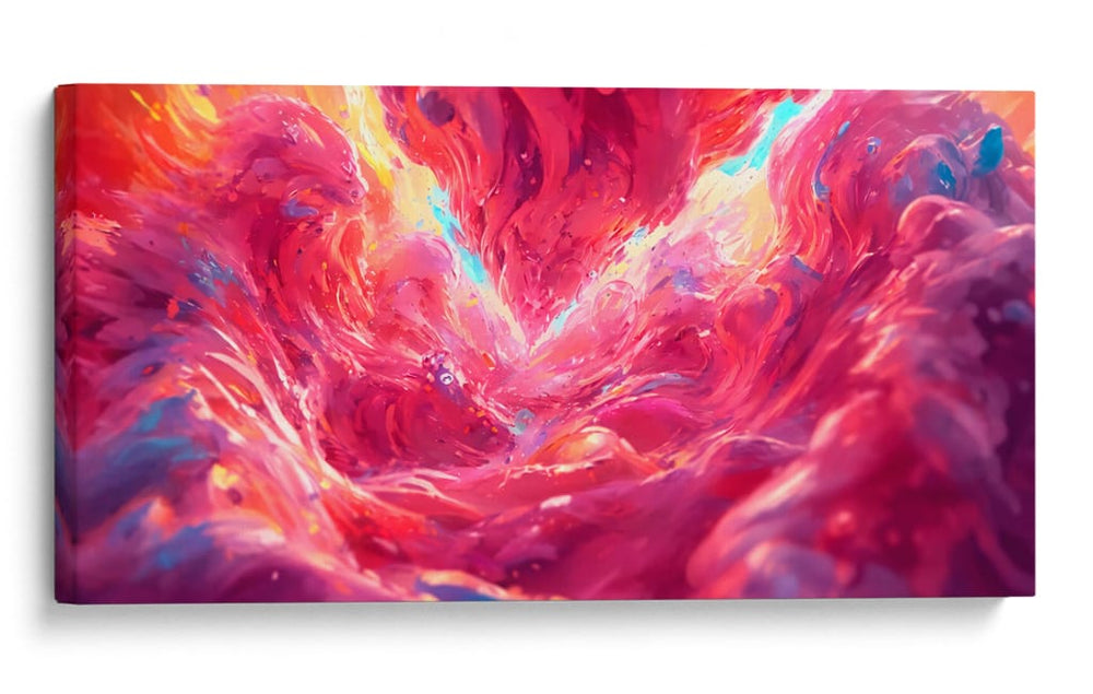 Abstracción coralina - Caperh | Cuadro decorativo de Canvas Lab