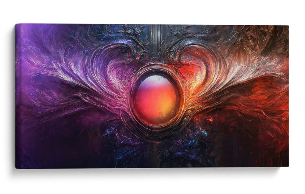 Agua vs. Fuego - Caperh | Cuadro decorativo de Canvas Lab