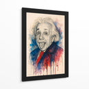 Albert Einstein - Caperh | Cuadro decorativo de Canvas Lab