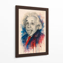Albert Einstein - Caperh | Cuadro decorativo de Canvas Lab