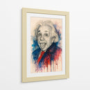 Albert Einstein - Caperh | Cuadro decorativo de Canvas Lab