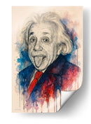 Albert Einstein - Caperh | Cuadro decorativo de Canvas Lab
