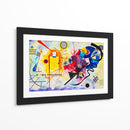 Amarillo, rojo y azul - variación pictórica - Caperh | Cuadro decorativo de Canvas Lab