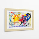 Amarillo, rojo y azul - variación pictórica - Caperh | Cuadro decorativo de Canvas Lab