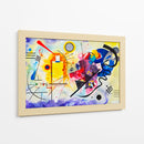 Amarillo, rojo y azul - variación pictórica - Caperh | Cuadro decorativo de Canvas Lab