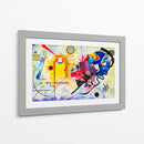 Amarillo, rojo y azul - variación pictórica - Caperh | Cuadro decorativo de Canvas Lab