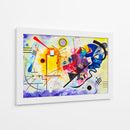 Amarillo, rojo y azul - variación pictórica - Caperh | Cuadro decorativo de Canvas Lab