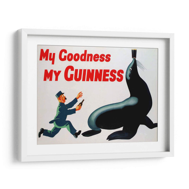 Seal Guinness | Cuadro decorativo de Canvas Lab