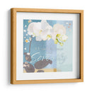 Inspiración Floral Azul I - Evelia Designs | Cuadro decorativo de Canvas Lab