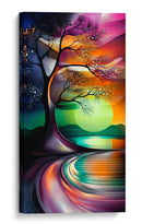 Árbol del atardecer - Caperh | Cuadro decorativo de Canvas Lab