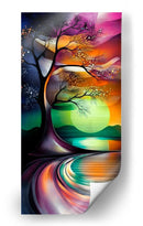 Árbol del atardecer - Caperh | Cuadro decorativo de Canvas Lab