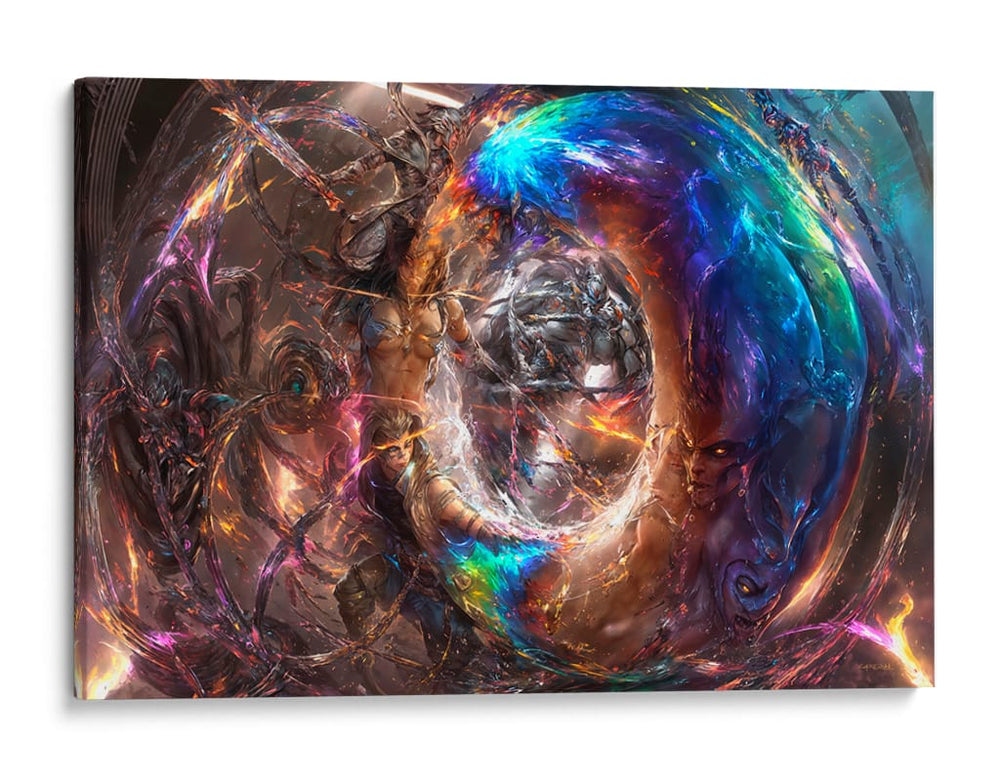 Aro del tiempo - Caperh | Cuadro decorativo de Canvas Lab