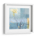 Inspiración Floral Azul Ii - Evelia Designs | Cuadro decorativo de Canvas Lab