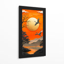 Aves cruzando el cielo - Caperh | Cuadro decorativo de Canvas Lab