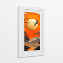 Aves cruzando el cielo - Caperh | Cuadro decorativo de Canvas Lab