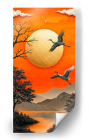 Aves cruzando el cielo - Caperh | Cuadro decorativo de Canvas Lab