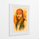 Axl Rose - Caperh | Cuadro decorativo de Canvas Lab