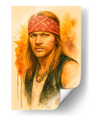 Axl Rose - Caperh | Cuadro decorativo de Canvas Lab