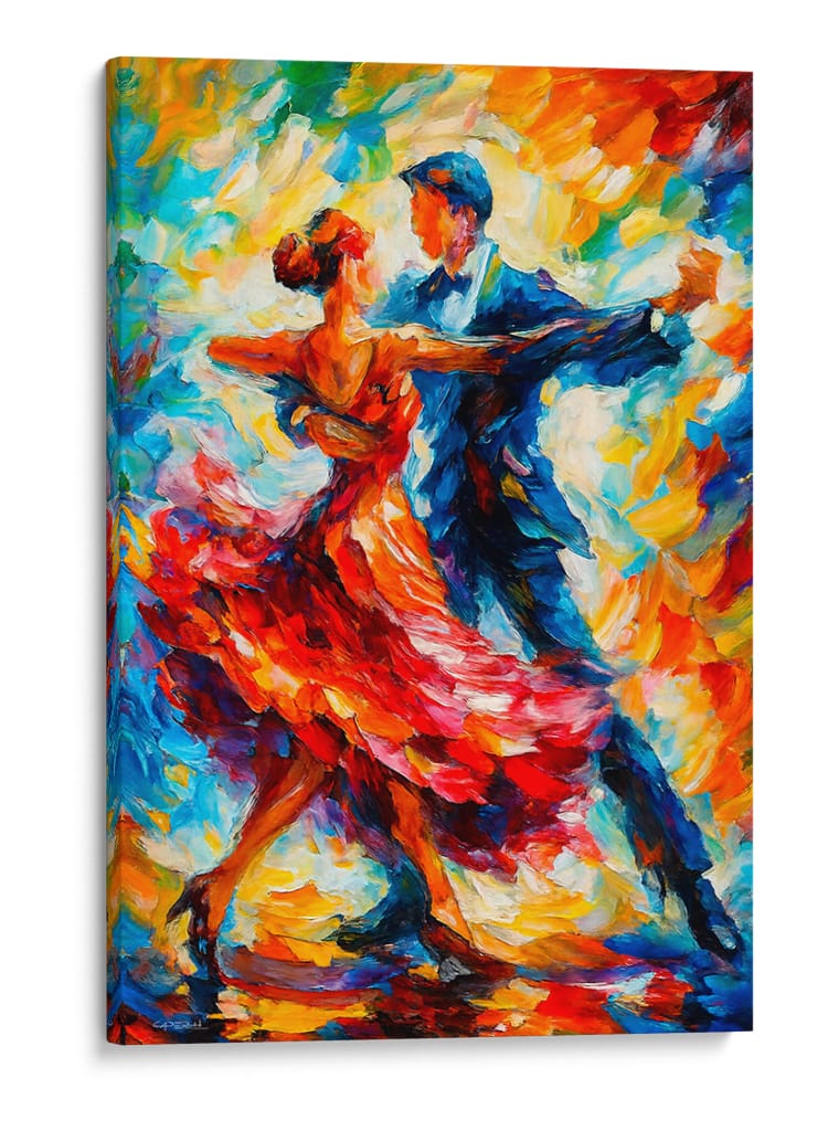 Bailarines - Caperh | Cuadro decorativo de Canvas Lab