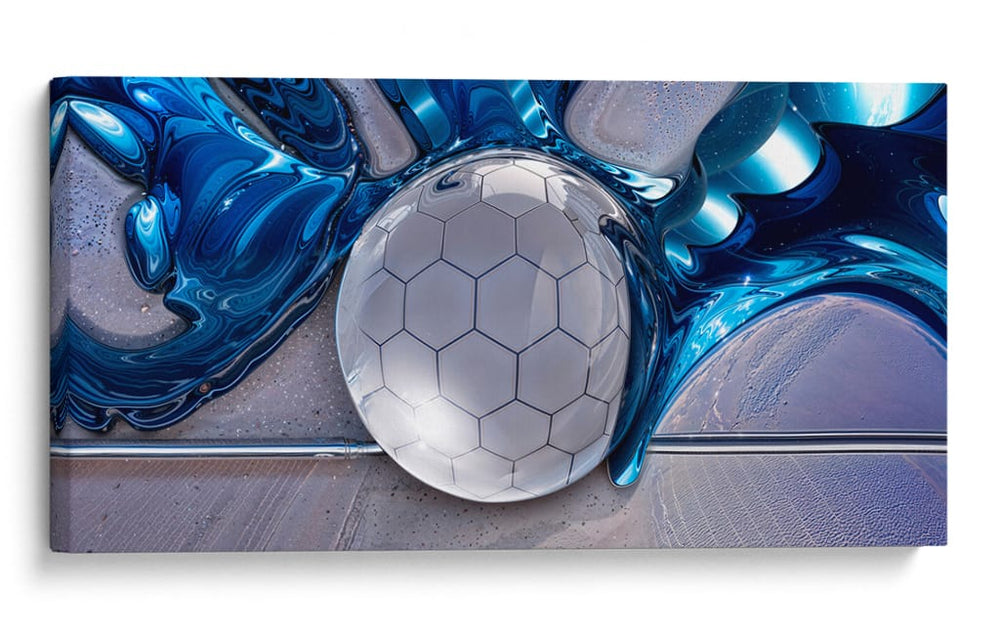 Balón metálico - Caperh | Cuadro decorativo de Canvas Lab