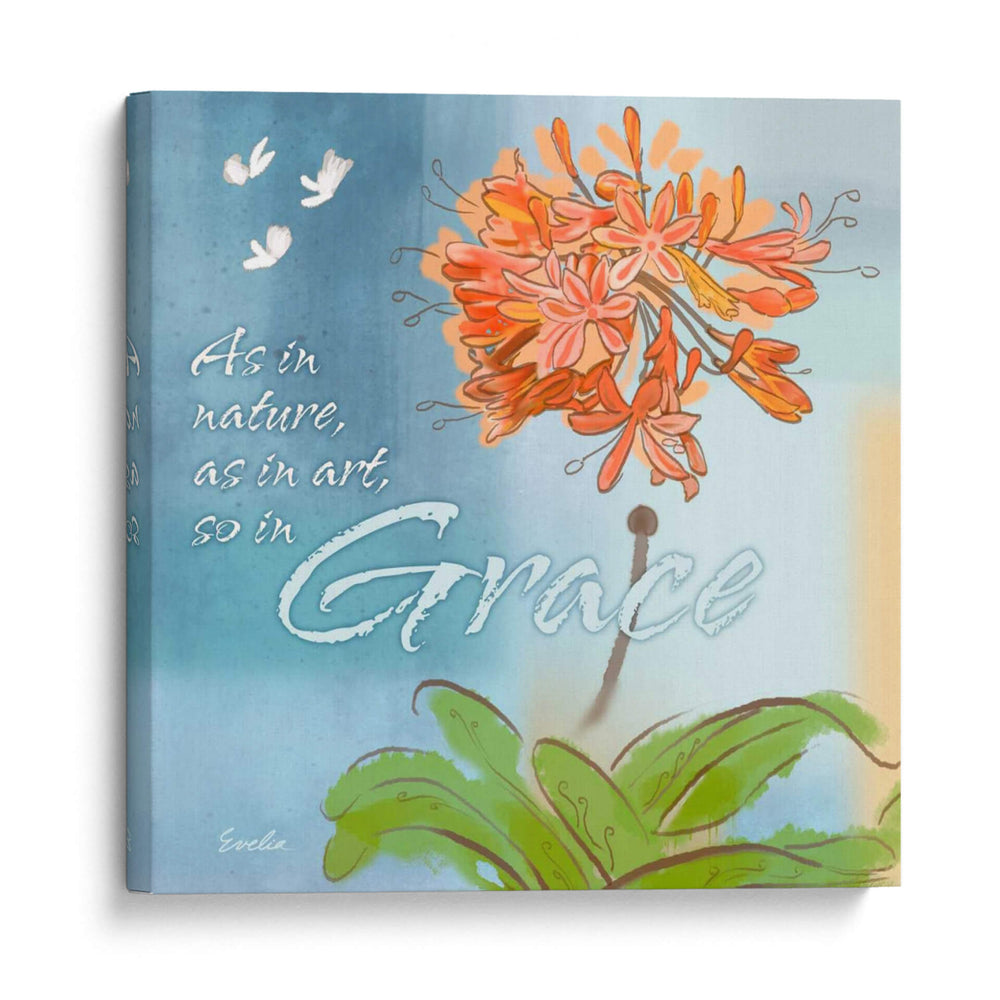 Inspiración Floral Azul Iii - Evelia Designs | Cuadro decorativo de Canvas Lab