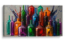 Botellas - Caperh | Cuadro decorativo de Canvas Lab