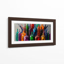 Botellas - Caperh | Cuadro decorativo de Canvas Lab