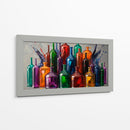 Botellas - Caperh | Cuadro decorativo de Canvas Lab