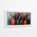 Botellas - Caperh | Cuadro decorativo de Canvas Lab