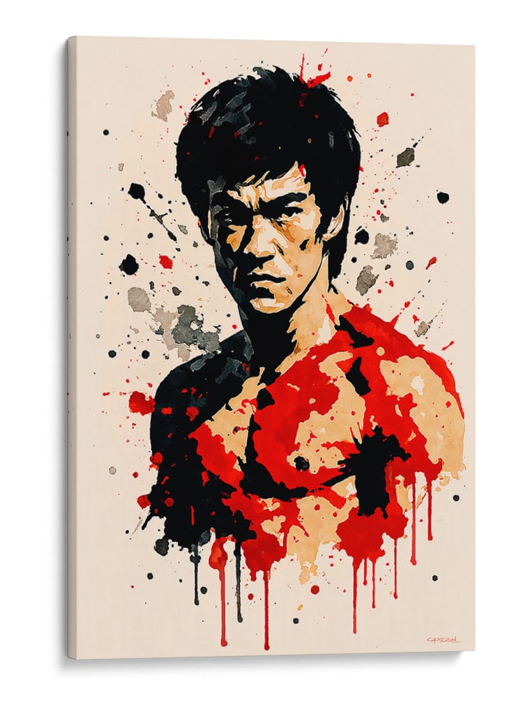Bruce Lee II - Caperh | Cuadro decorativo de Canvas Lab