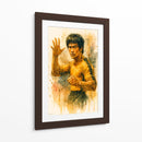 Bruce Lee - Caperh | Cuadro decorativo de Canvas Lab