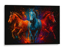 Caballos galopando II - Caperh | Cuadro decorativo de Canvas Lab