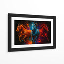 Caballos galopando II - Caperh | Cuadro decorativo de Canvas Lab