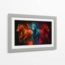 Caballos galopando II - Caperh | Cuadro decorativo de Canvas Lab