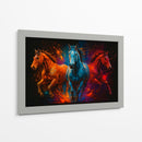 Caballos galopando II - Caperh | Cuadro decorativo de Canvas Lab