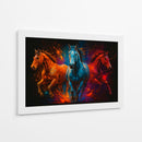 Caballos galopando II - Caperh | Cuadro decorativo de Canvas Lab