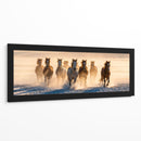 Caballos galopando III - Caperh | Cuadro decorativo de Canvas Lab