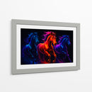 Caballos galopando - Caperh | Cuadro decorativo de Canvas Lab