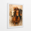 Caballos salvajes - Caperh | Cuadro decorativo de Canvas Lab
