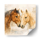 Caballos - Caperh | Cuadro decorativo de Canvas Lab