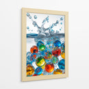 Canicas de colores - Caperh | Cuadro decorativo de Canvas Lab