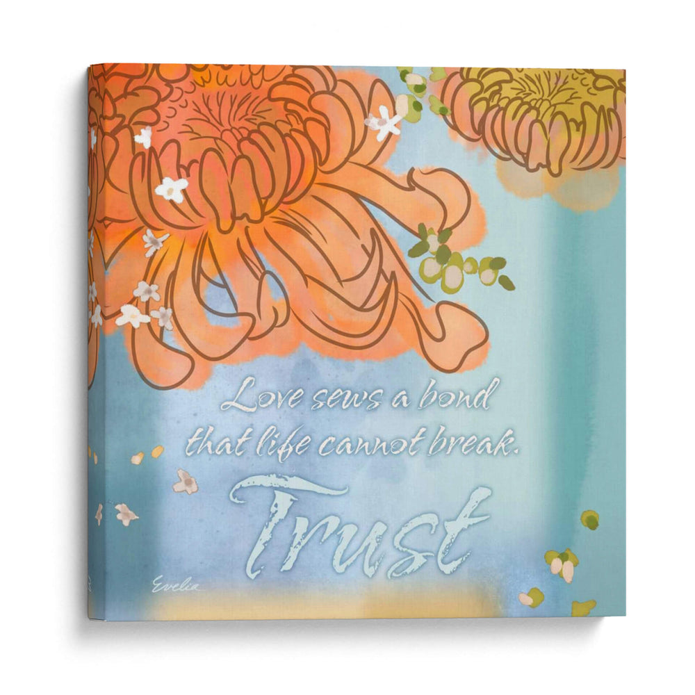 Inspiración Floral Azul Vi - Evelia Designs | Cuadro decorativo de Canvas Lab