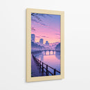 Amanecer urbano - Caperh | Cuadro decorativo de Canvas Lab