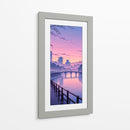 Amanecer urbano - Caperh | Cuadro decorativo de Canvas Lab